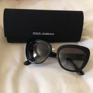 Dolce and gabbana cat eye sunglasses